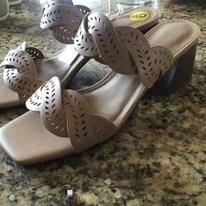 Women’s Joie slip on sandal with block heel